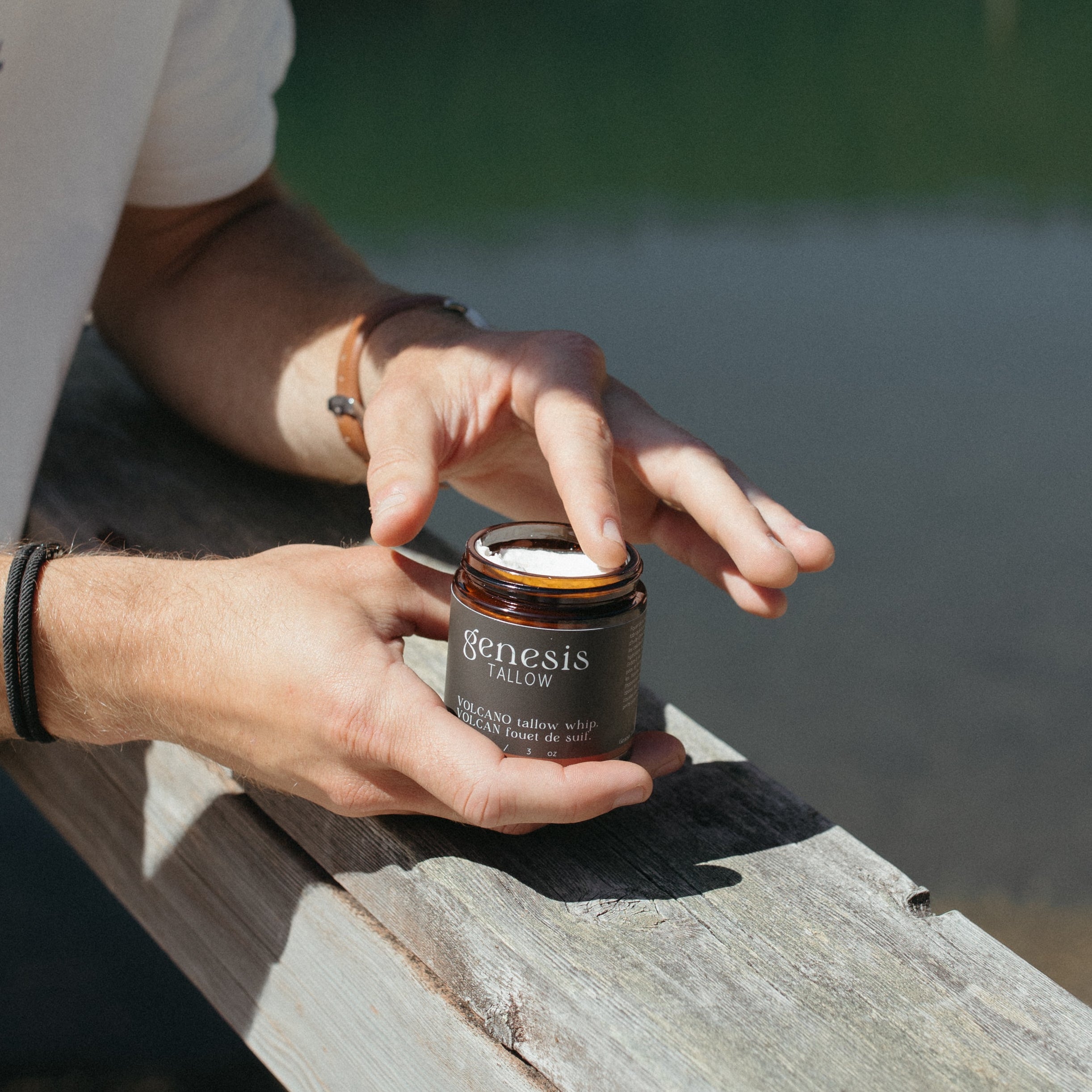 Volcano Tallow Whip | Patchouli Vanilla Body Cream 3oz