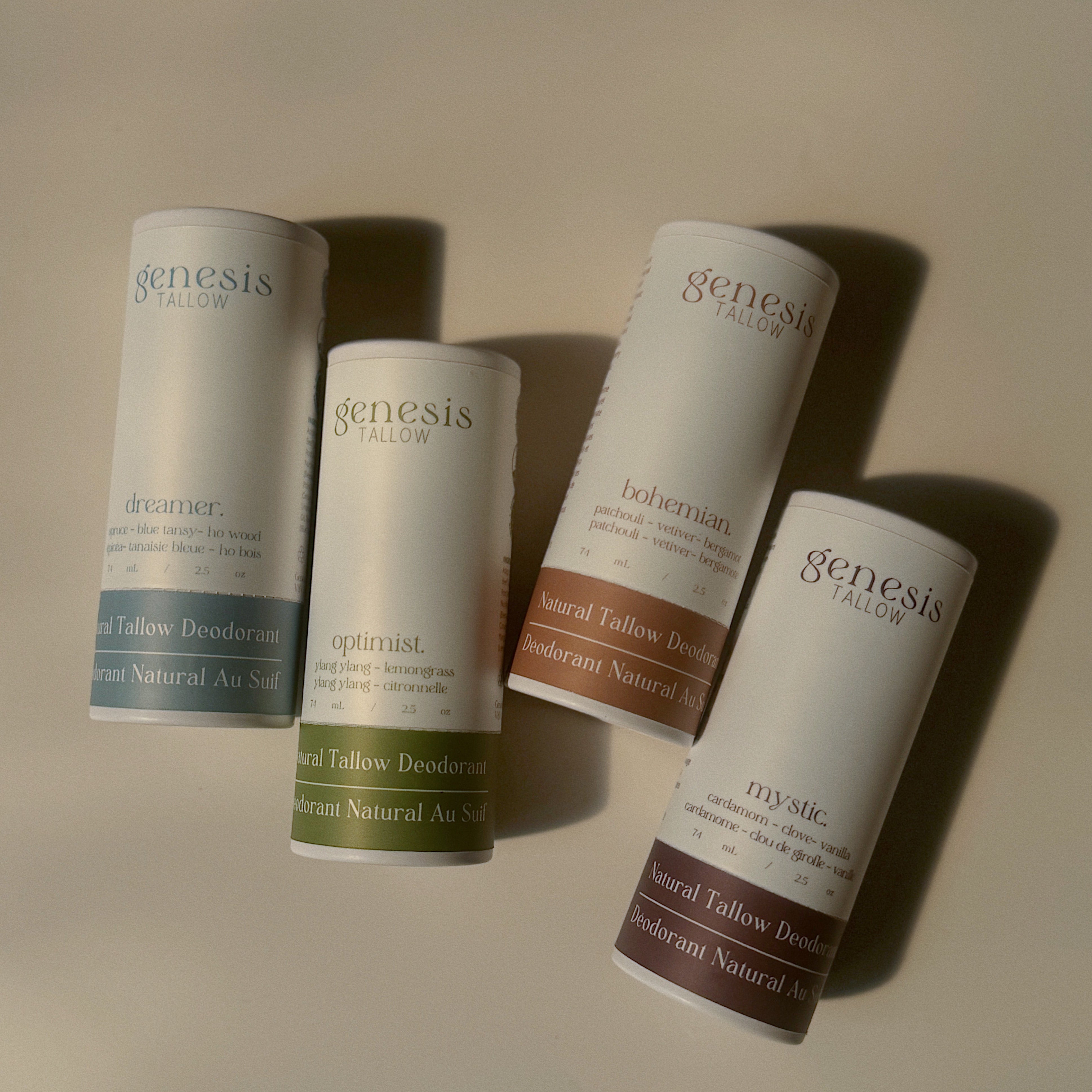 Tallow Deodorant Bundle | Natural Deodorant Set