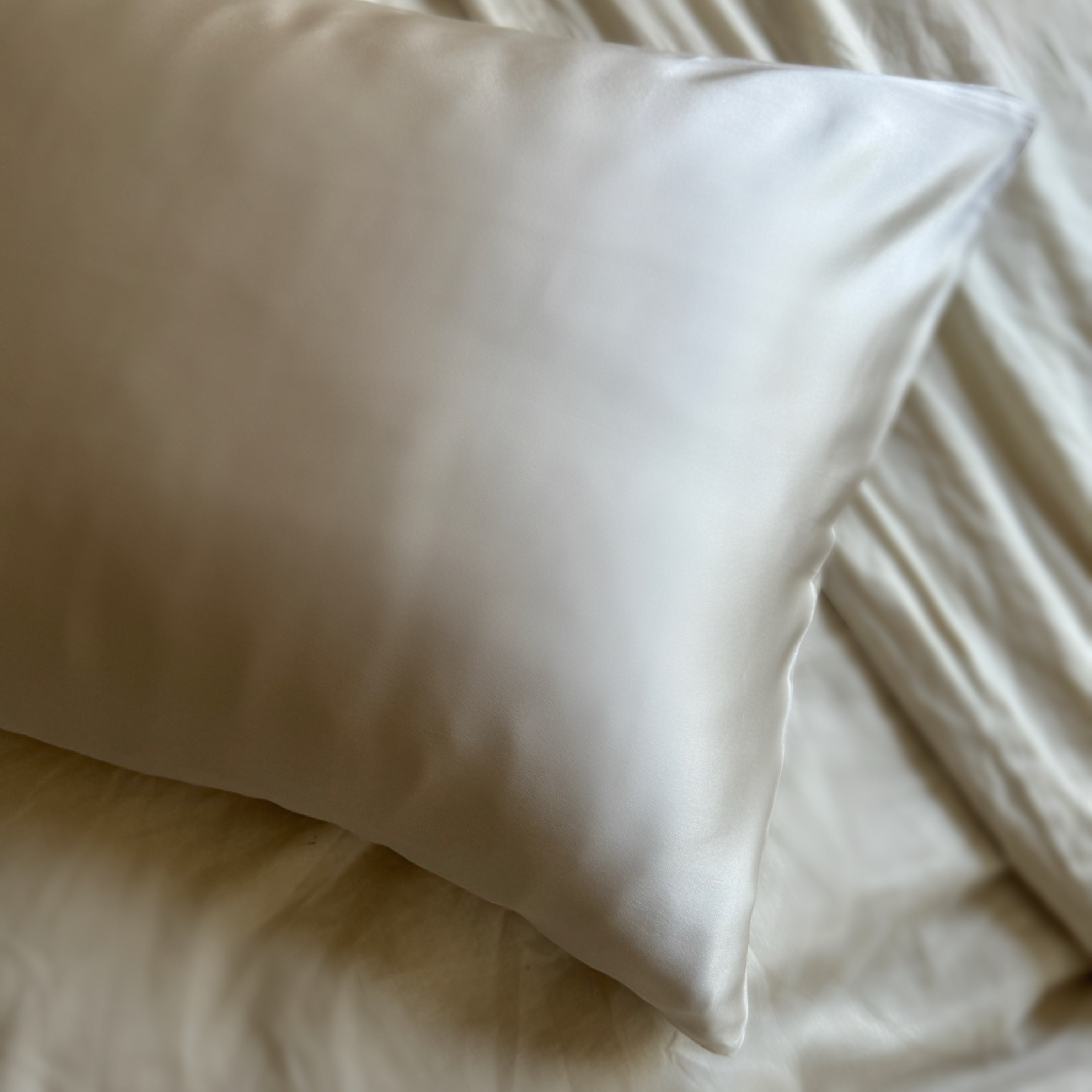 Silk Pillowcase | Mulberry Silk – Evening Pearl