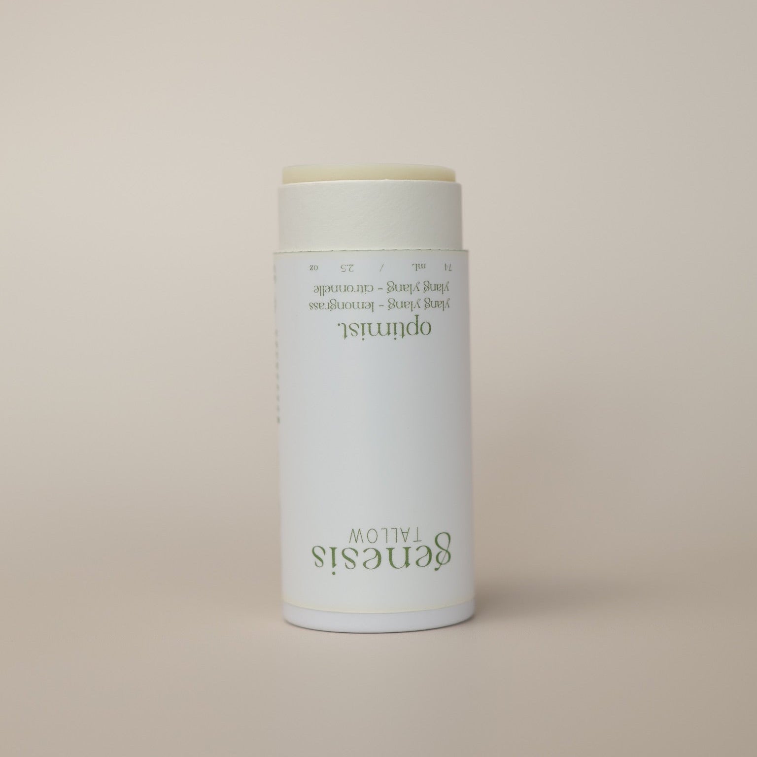 Optimist Tallow Deodorant | Baking Soda Free | Natural