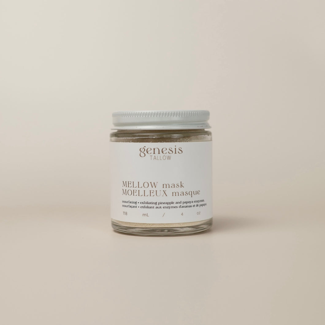 Mellow Mask | Natural Enzyme Face Mask – Genesis Tallow