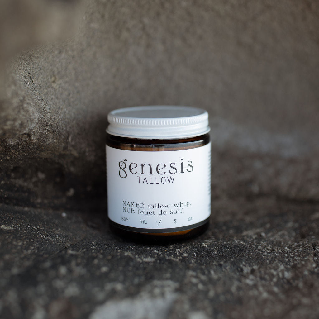 Naked Tallow Whip | Unscented Body Cream 3oz