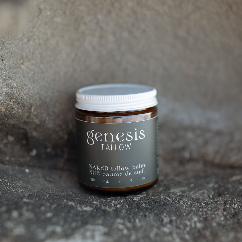 Naked Tallow Balm | Unscented Skin Moisturizer