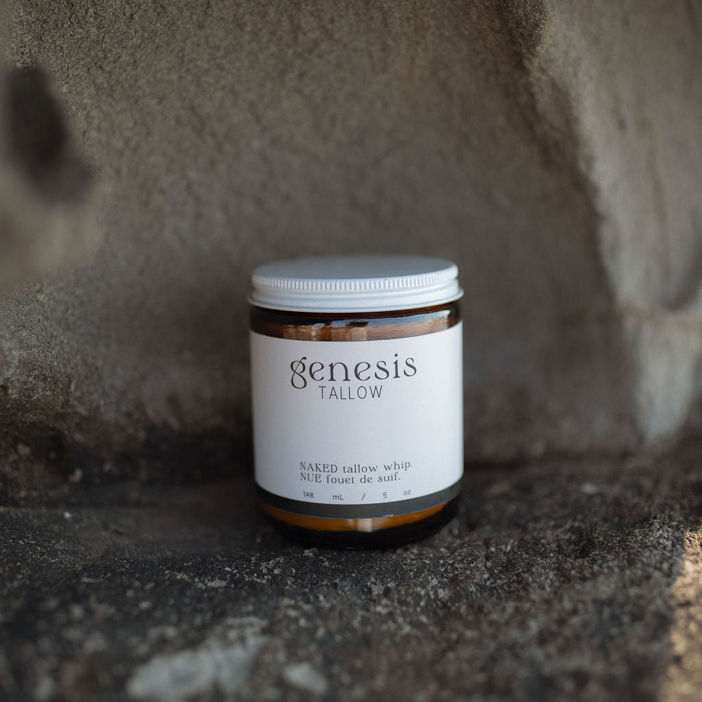 Naked Tallow Whip | Unscented Body Cream 5oz