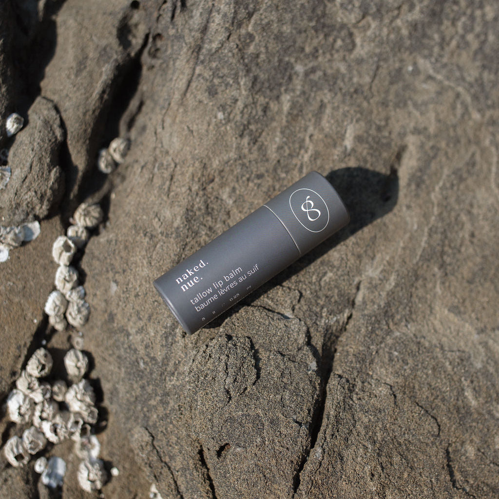 Naked Tallow Lip Balm | Unscented Natural Lip Care