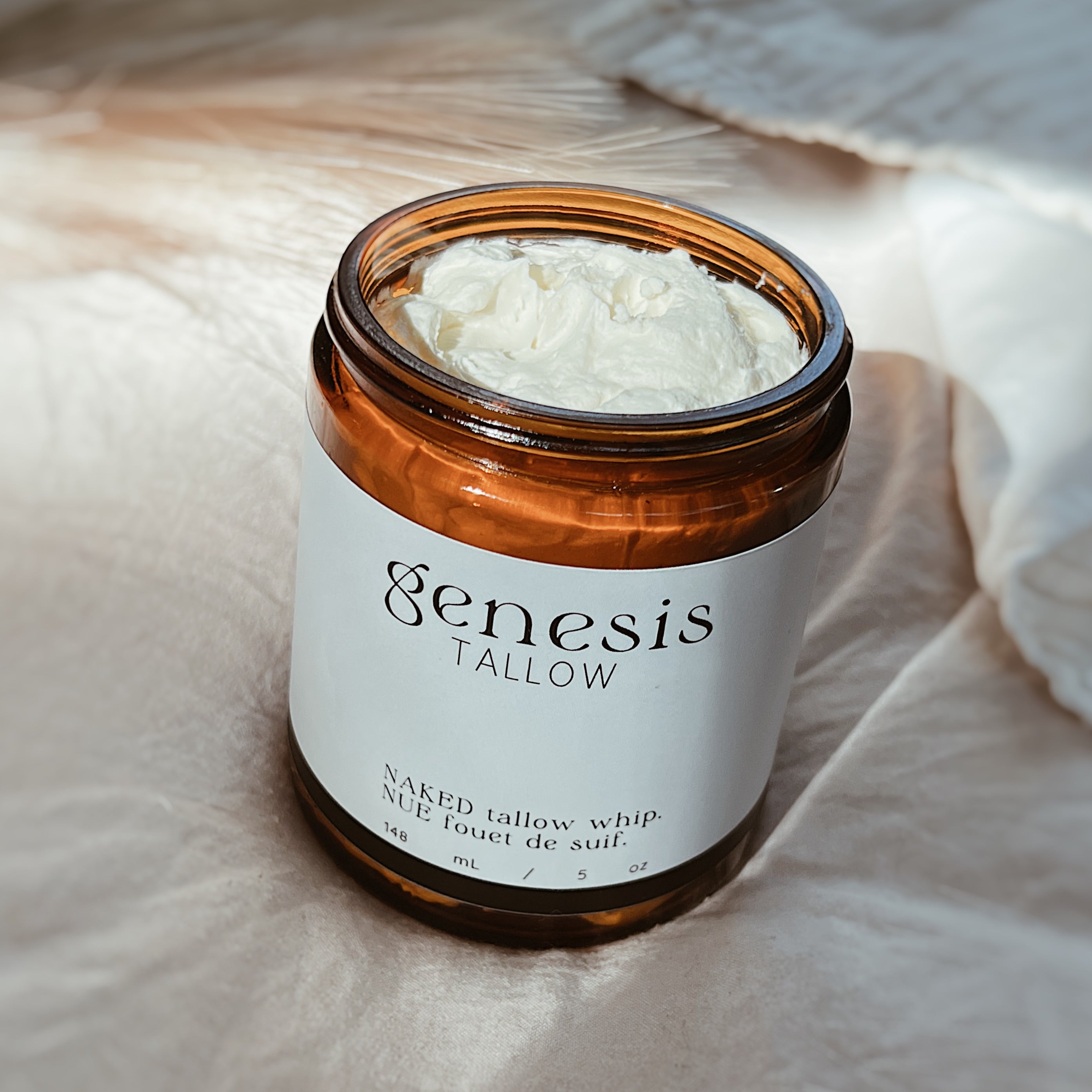 Naked Tallow Whip | Unscented Body Cream 5oz