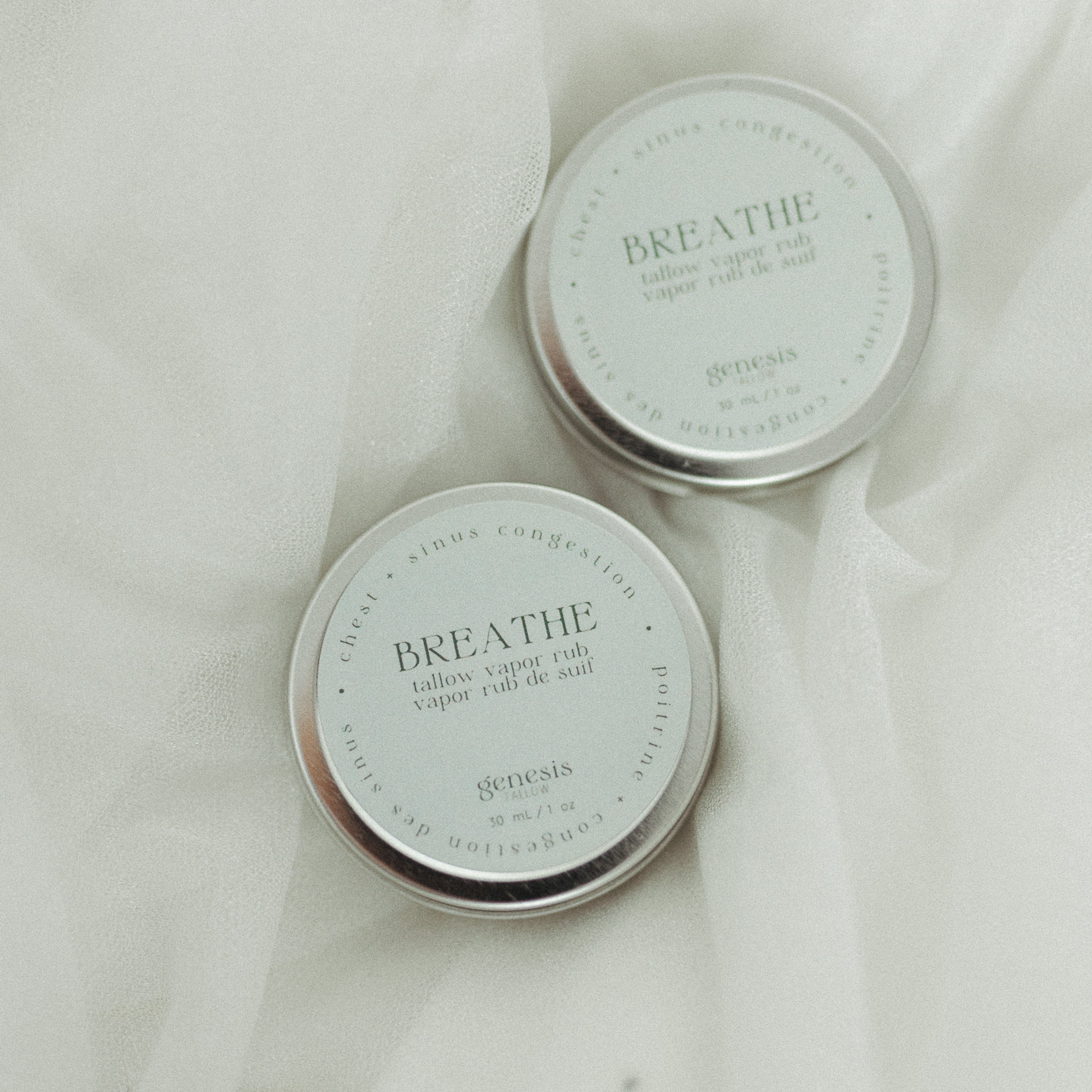 Breathe Tallow Vapor Rub | Natural Chest Balm